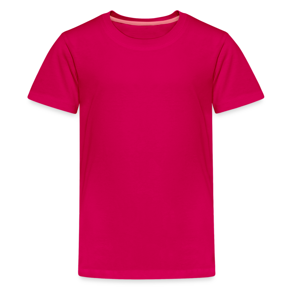 Teenager Premium T-Shirt - dunkles Pink