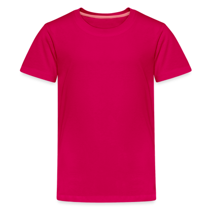 Teenager Premium T-Shirt - dunkles Pink