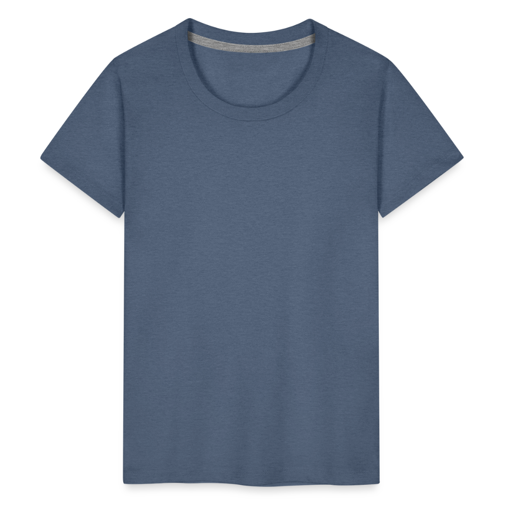 Teenager Premium T-Shirt - Blau meliert