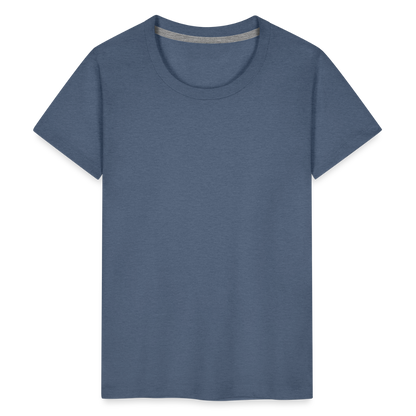 Teenager Premium T-Shirt - Blau meliert