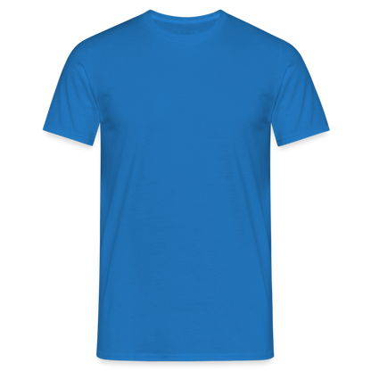 Männer T-Shirt - Royalblau