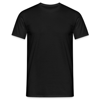 Männer T-Shirt - Schwarz