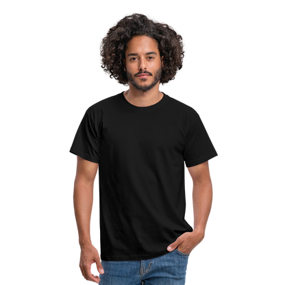 Männer T-Shirt - Schwarz