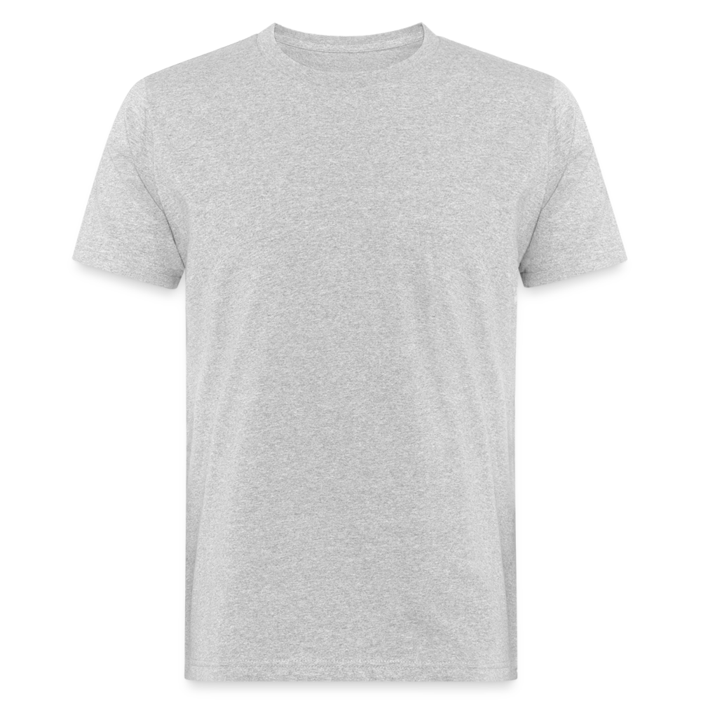 Männer Bio-T-Shirt - Grau meliert