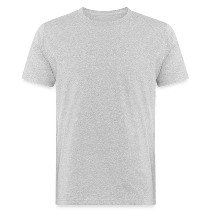 Männer Bio-T-Shirt - Grau meliert