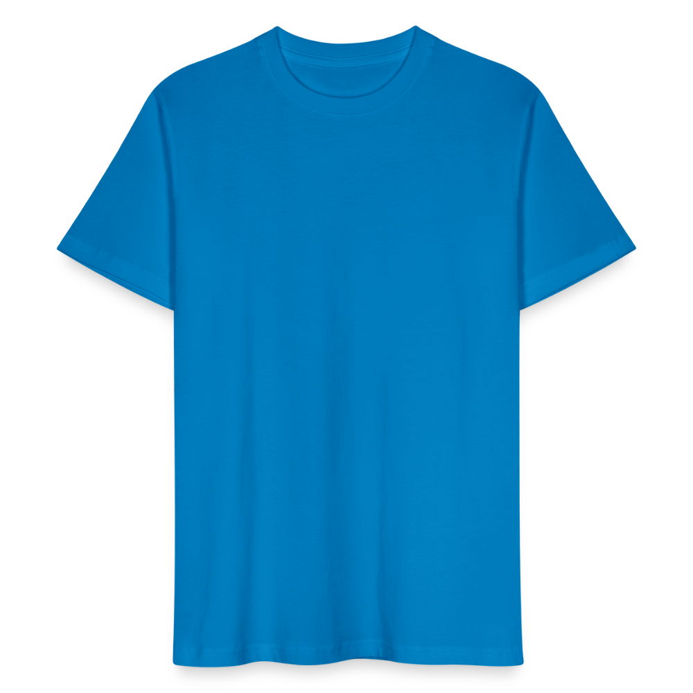 Männer Bio-T-Shirt - Pfauenblau