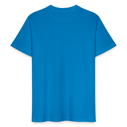 Männer Bio-T-Shirt - Pfauenblau