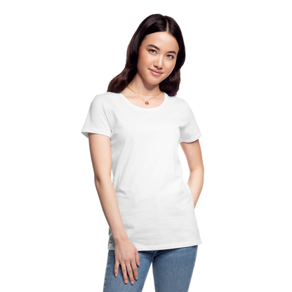 Frauen Premium Bio T-Shirt - weiß