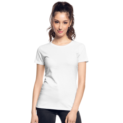 Frauen Premium Bio T-Shirt - weiß