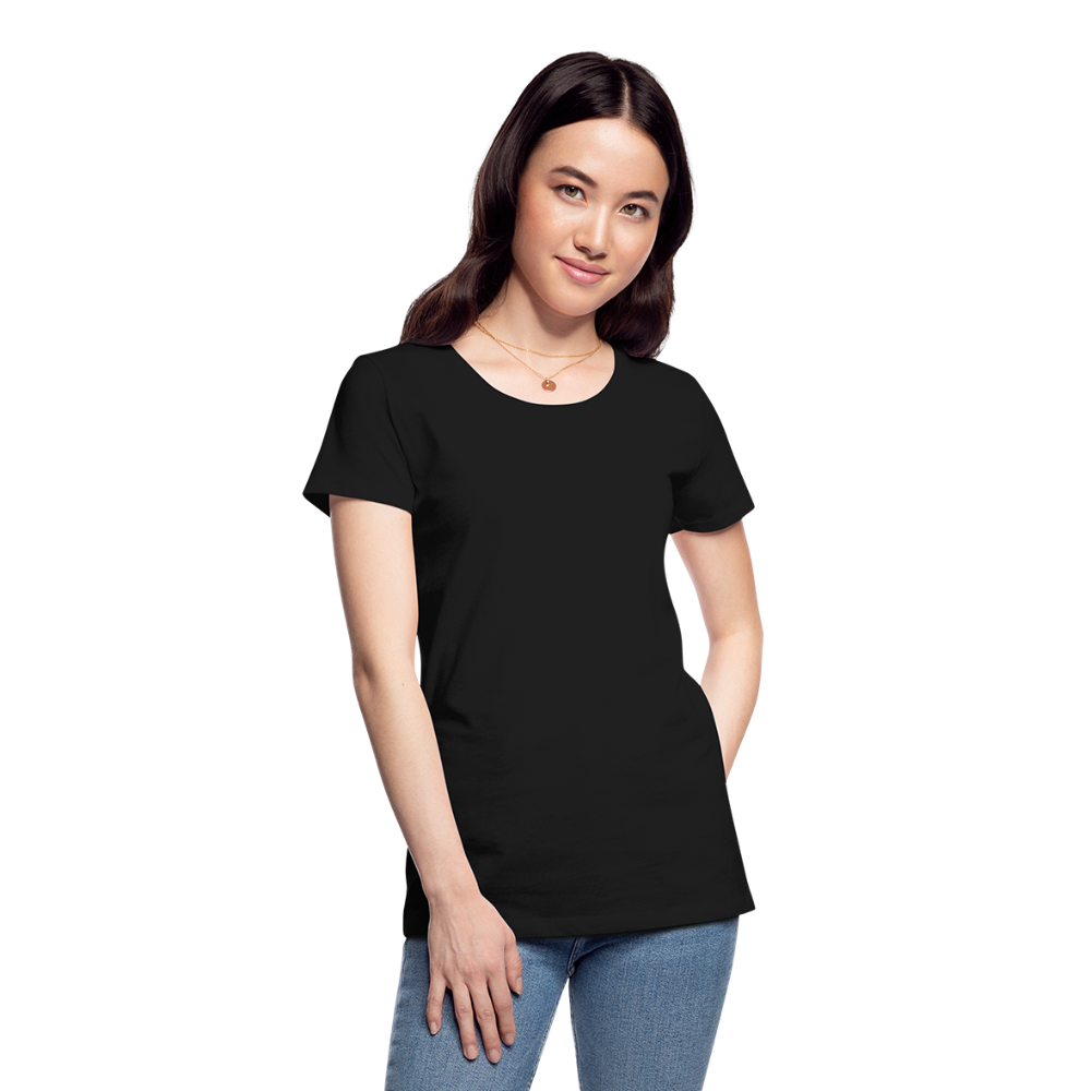 Frauen Premium Bio T-Shirt - Schwarz