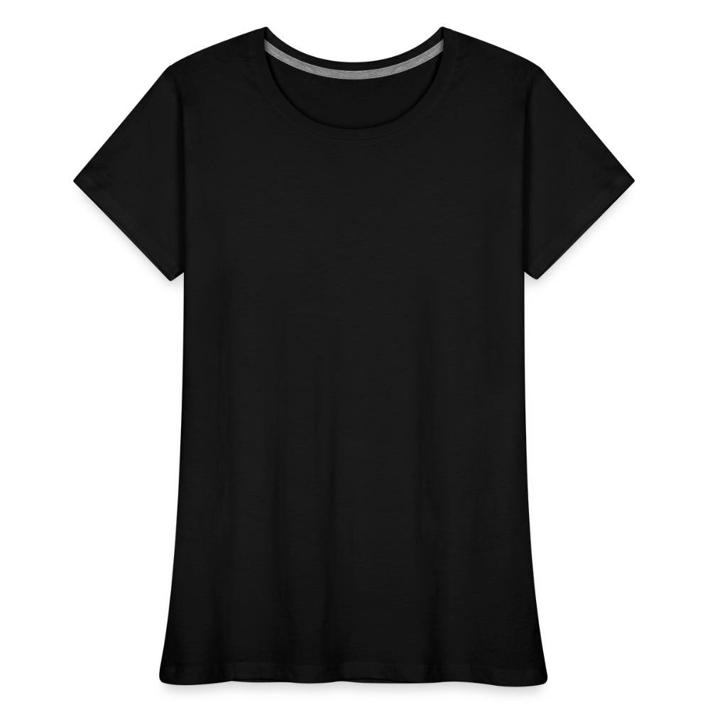 Frauen Premium Bio T-Shirt - Schwarz