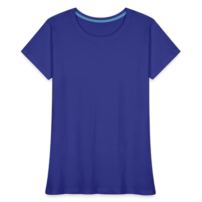 Frauen Premium Bio T-Shirt - Königsblau