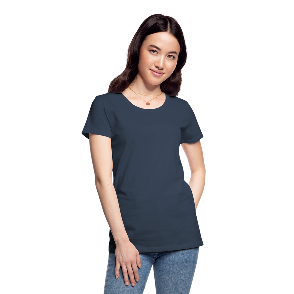 Frauen Premium Bio T-Shirt - Navy