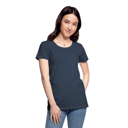 Frauen Premium Bio T-Shirt - Navy