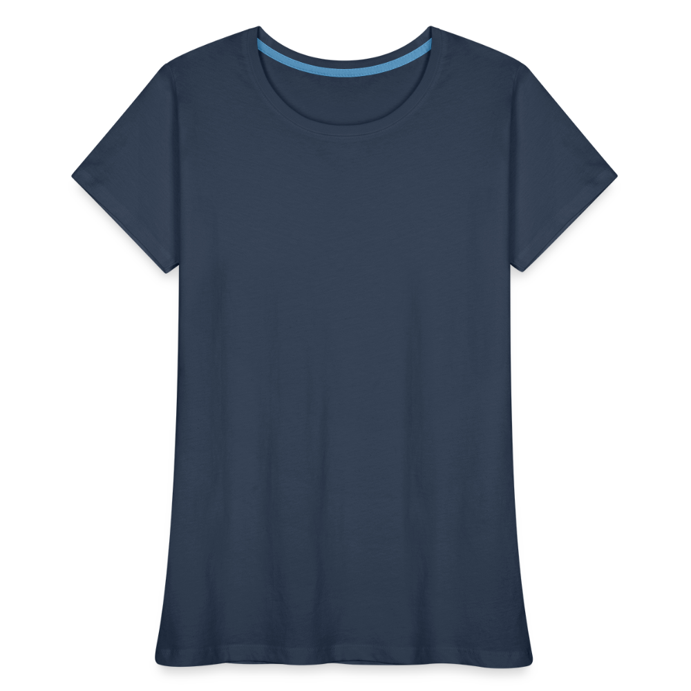 Frauen Premium Bio T-Shirt - Navy