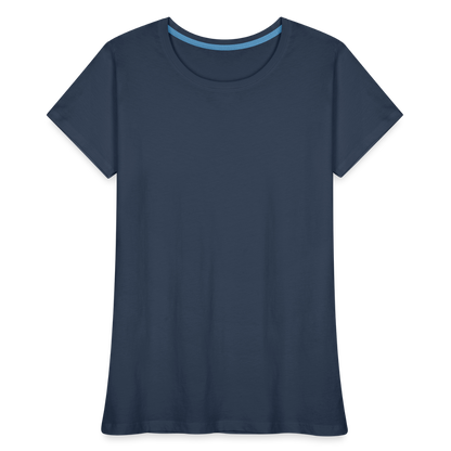 Frauen Premium Bio T-Shirt - Navy