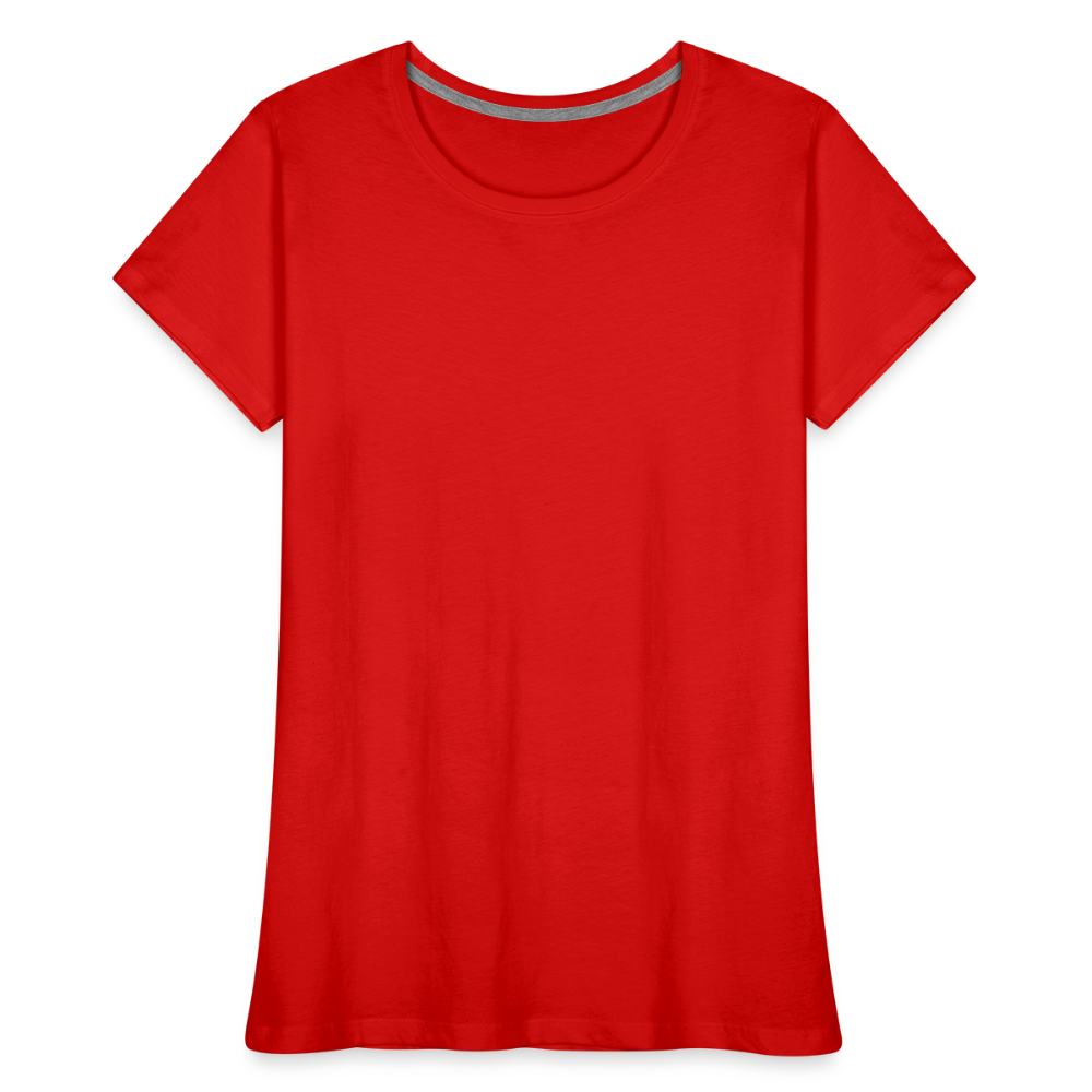 Frauen Premium Bio T-Shirt - Rot