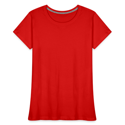 Frauen Premium Bio T-Shirt - Rot