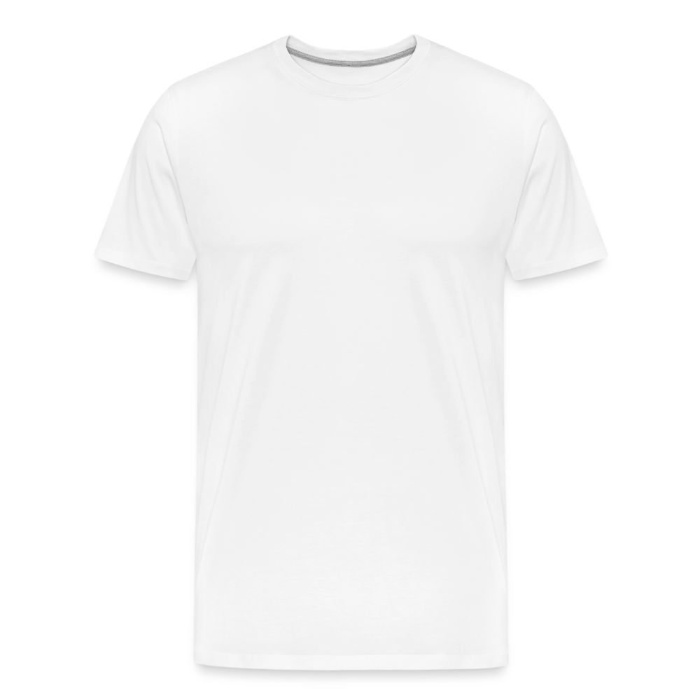 Männer Premium Bio T-Shirt - weiß