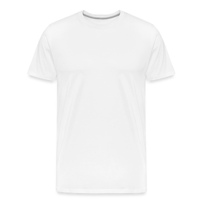 Männer Premium Bio T-Shirt - weiß