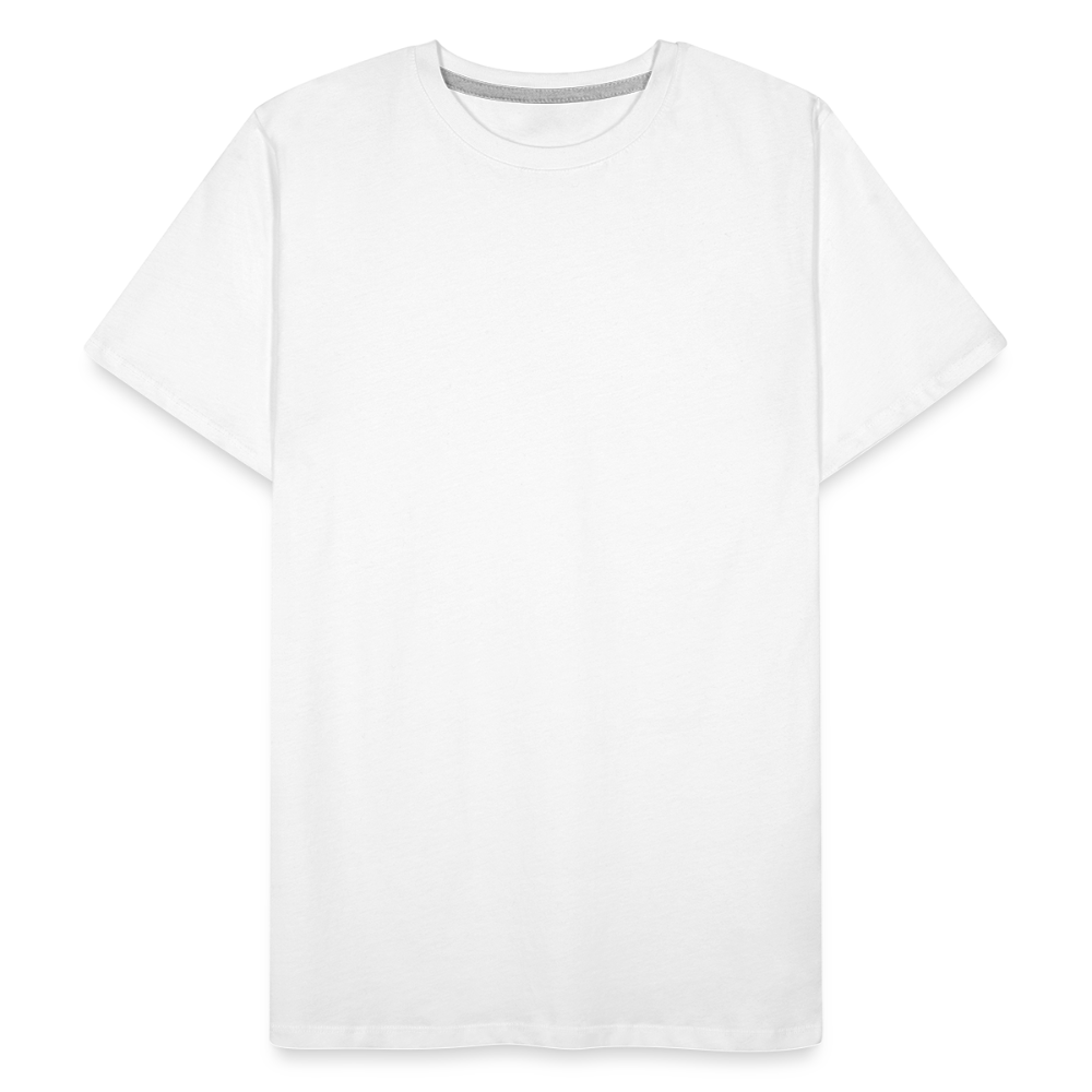 Männer Premium Bio T-Shirt - weiß