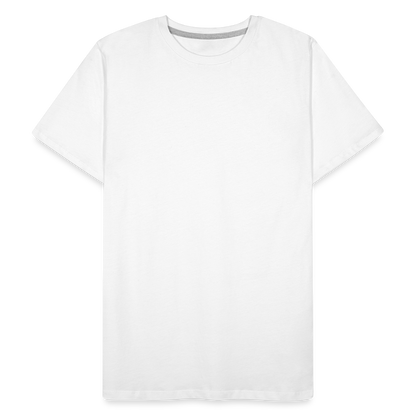 Männer Premium Bio T-Shirt - weiß