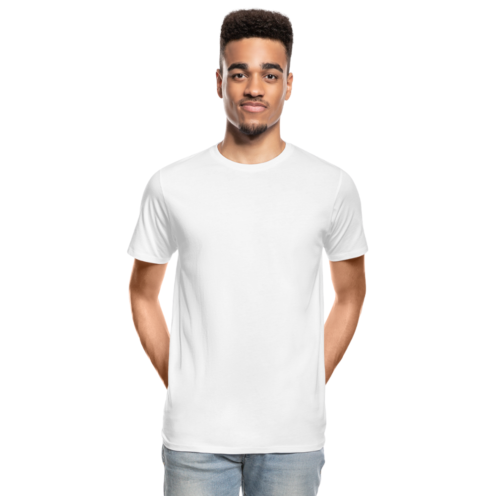 Männer Premium Bio T-Shirt - weiß