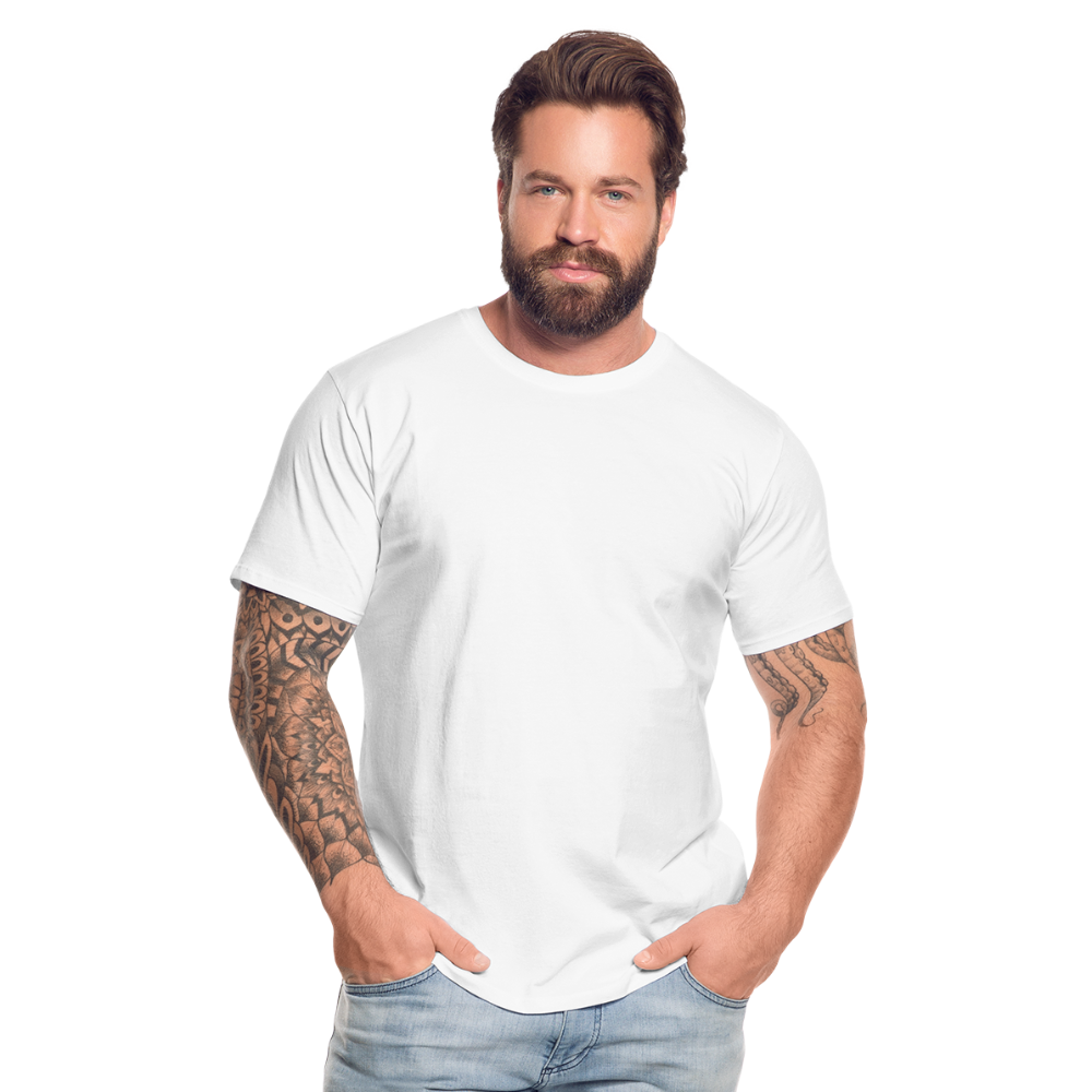 Männer Premium Bio T-Shirt - weiß