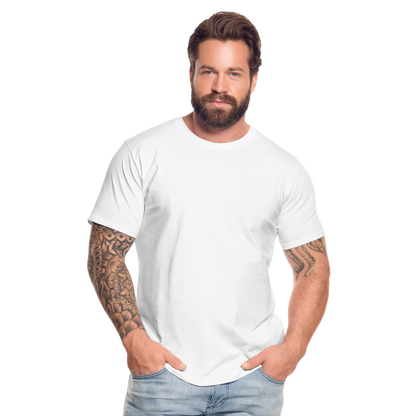 Männer Premium Bio T-Shirt - weiß