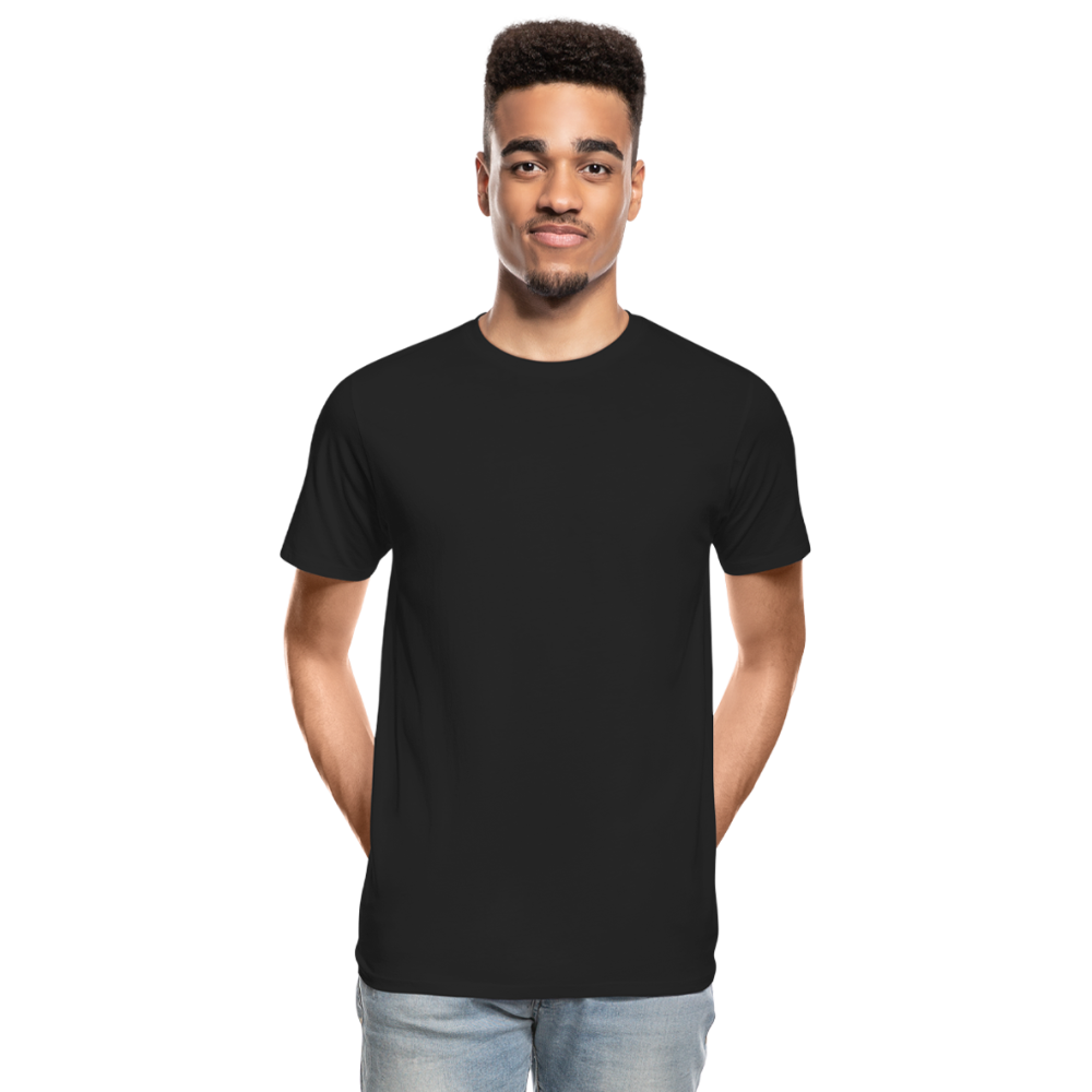 Männer Premium Bio T-Shirt - Schwarz