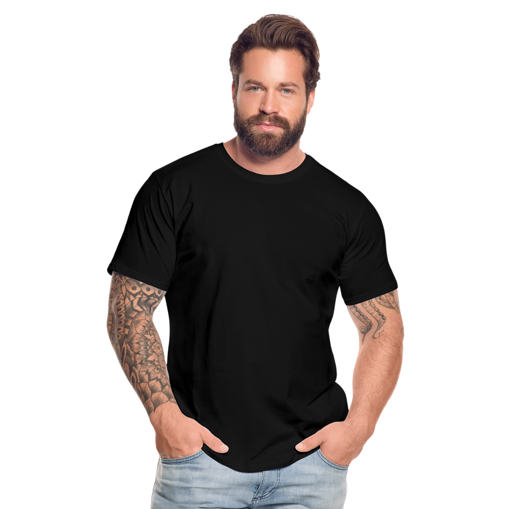 Männer Premium Bio T-Shirt - Schwarz