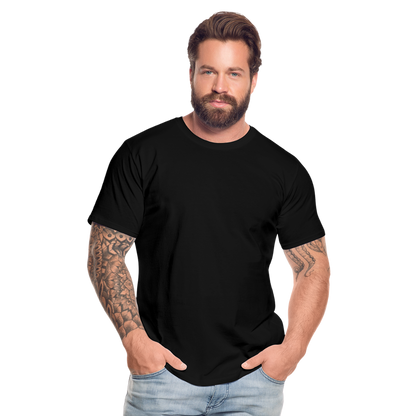 Männer Premium Bio T-Shirt - Schwarz