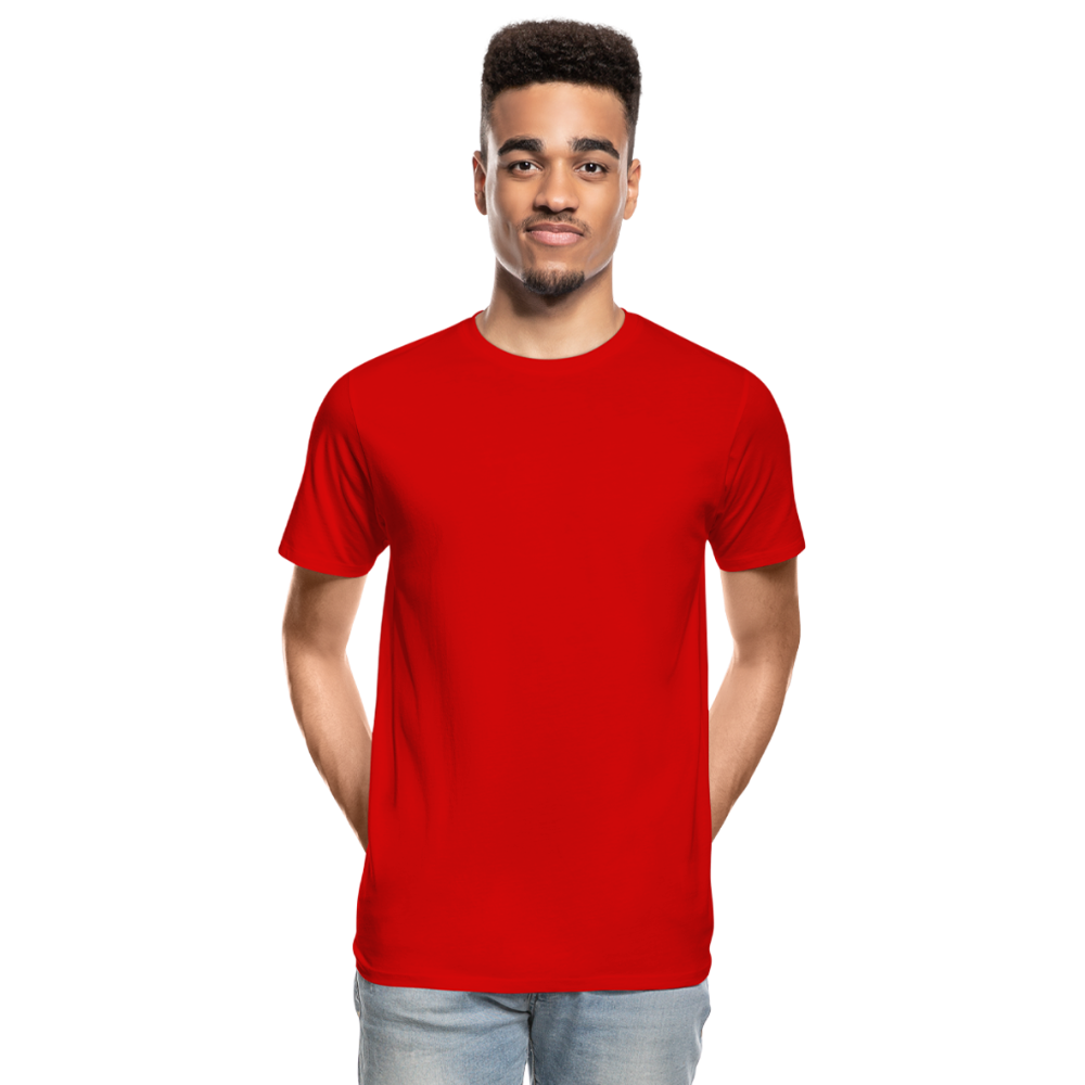 Männer Premium Bio T-Shirt - Rot