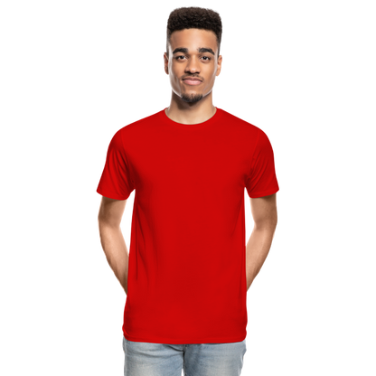 Männer Premium Bio T-Shirt - Rot