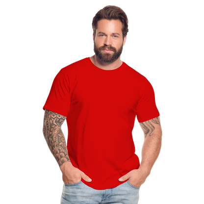 Männer Premium Bio T-Shirt - Rot