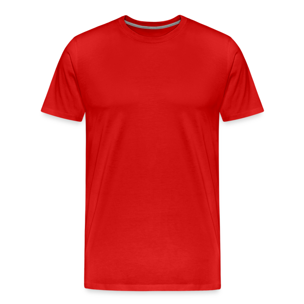 Männer Premium Bio T-Shirt - Rot