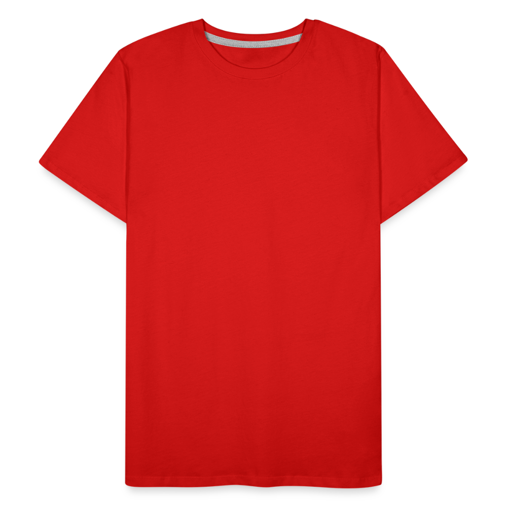 Männer Premium Bio T-Shirt - Rot