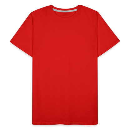 Männer Premium Bio T-Shirt - Rot