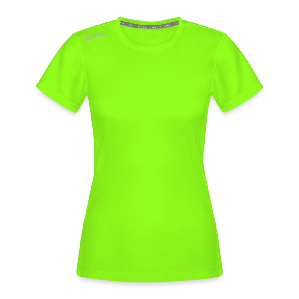 JAKO Frauen T-Shirt Run 2.0 - Neongrün