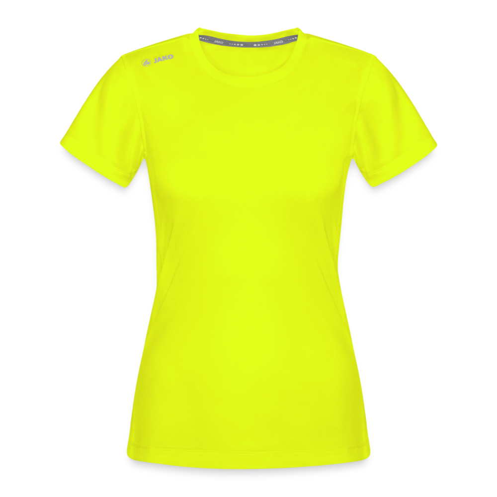 JAKO Frauen T-Shirt Run 2.0 - Neongelb