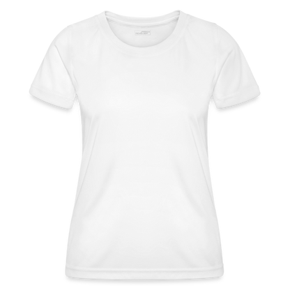 Frauen Funktions-T-Shirt - weiß