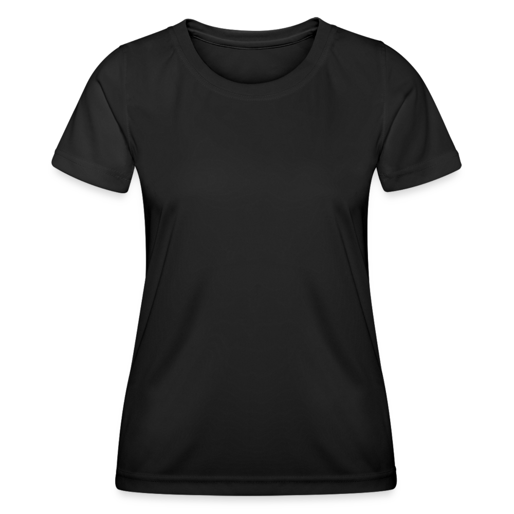 Frauen Funktions-T-Shirt - Schwarz