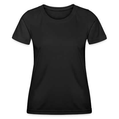 Frauen Funktions-T-Shirt - Schwarz