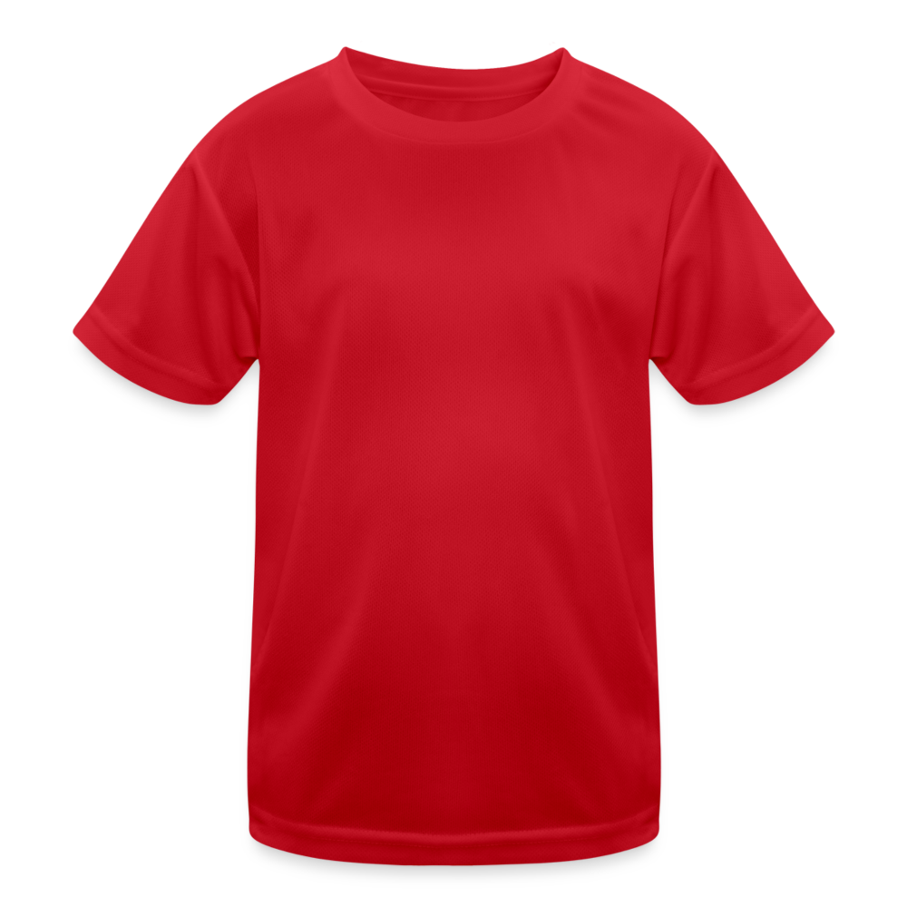 Kinder Funktions-T-Shirt - Rot