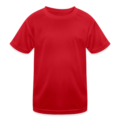 Kinder Funktions-T-Shirt - Rot