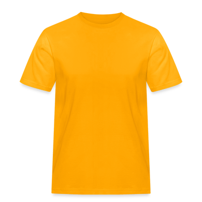 Männer Workwear T-Shirt - Gold