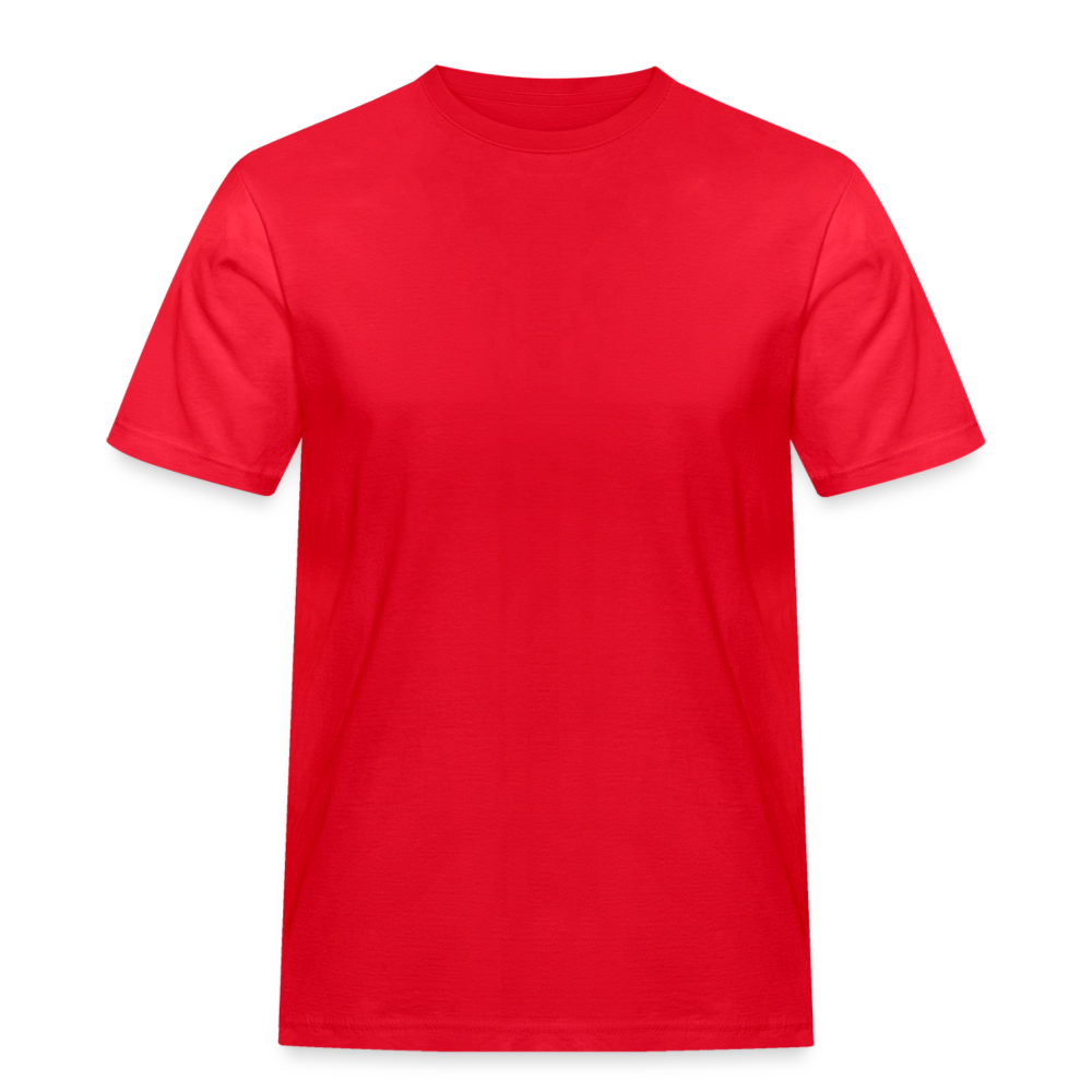 Männer Workwear T-Shirt - Rot