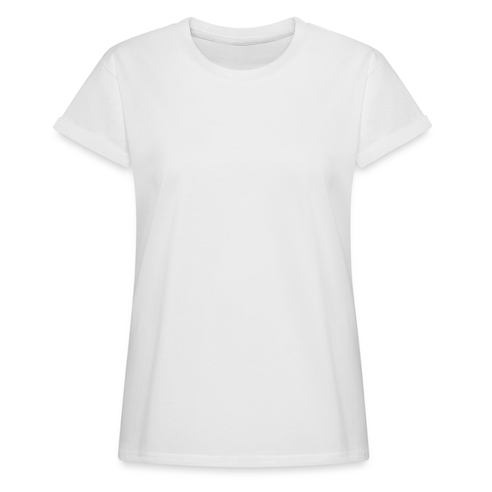 Frauen Oversize T-Shirt - weiß