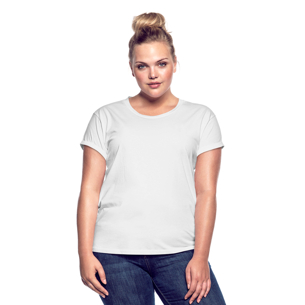 Frauen Oversize T-Shirt - weiß