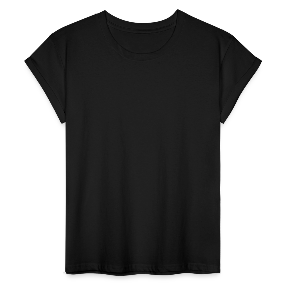 Frauen Oversize T-Shirt - Schwarz